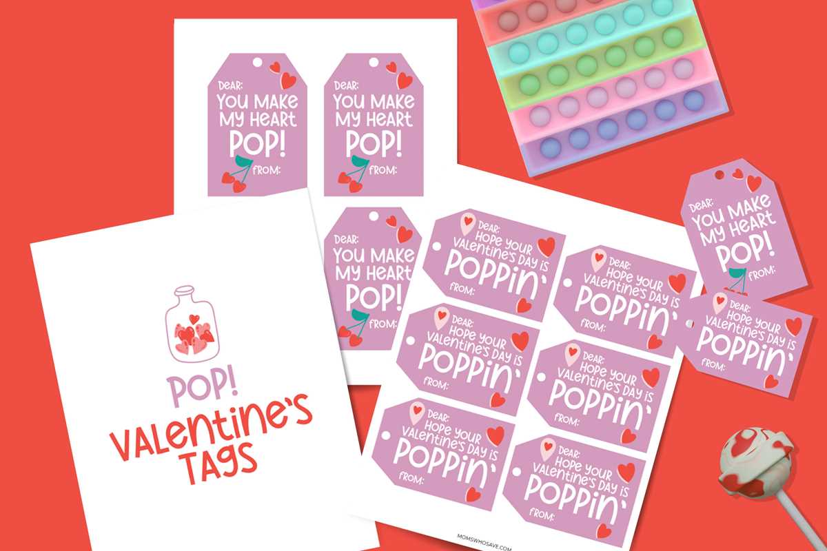 free printable valentine tags