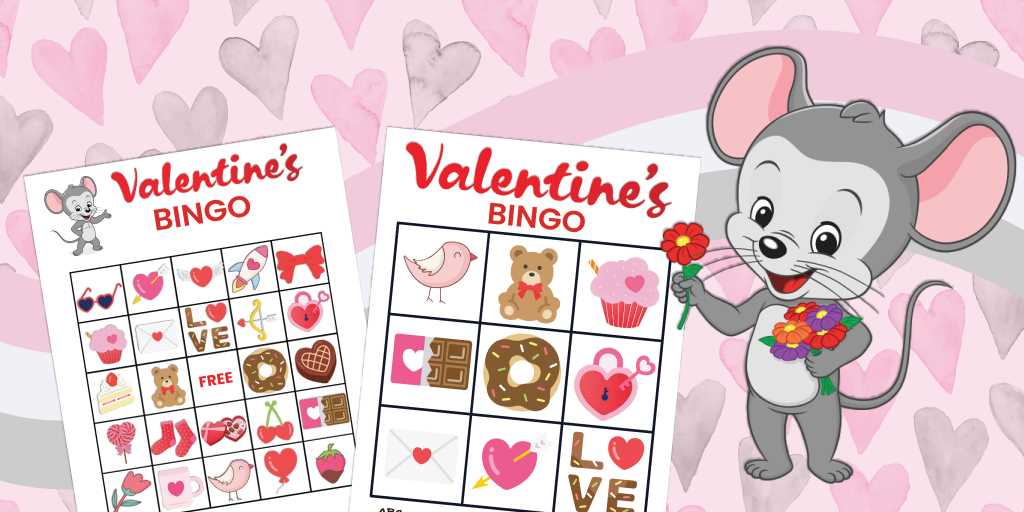 free printable valentines bingo