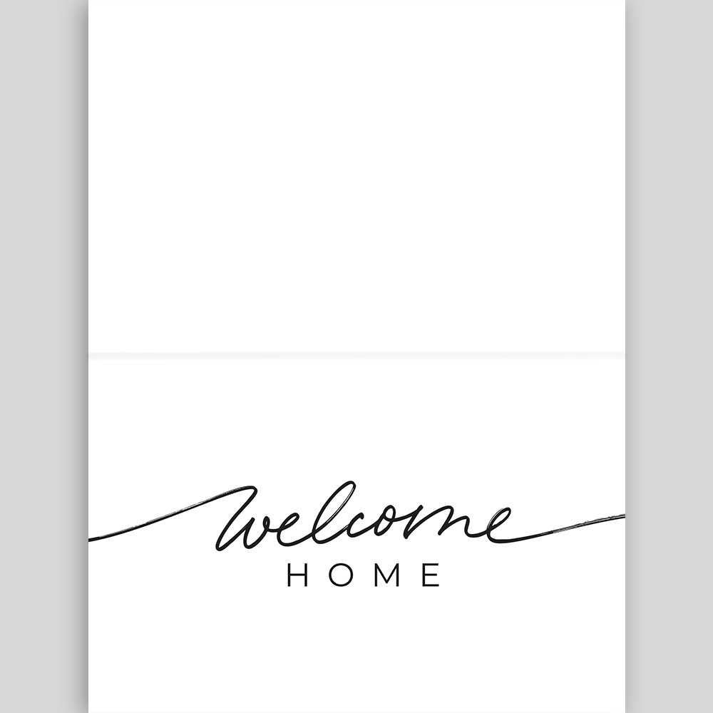 free printable welcome home sign