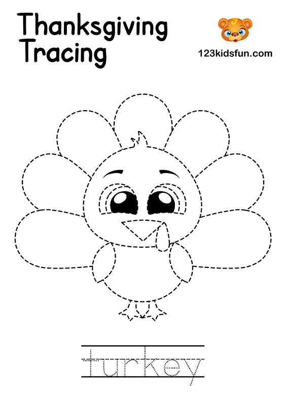 free printable worksheets on thanksgiving