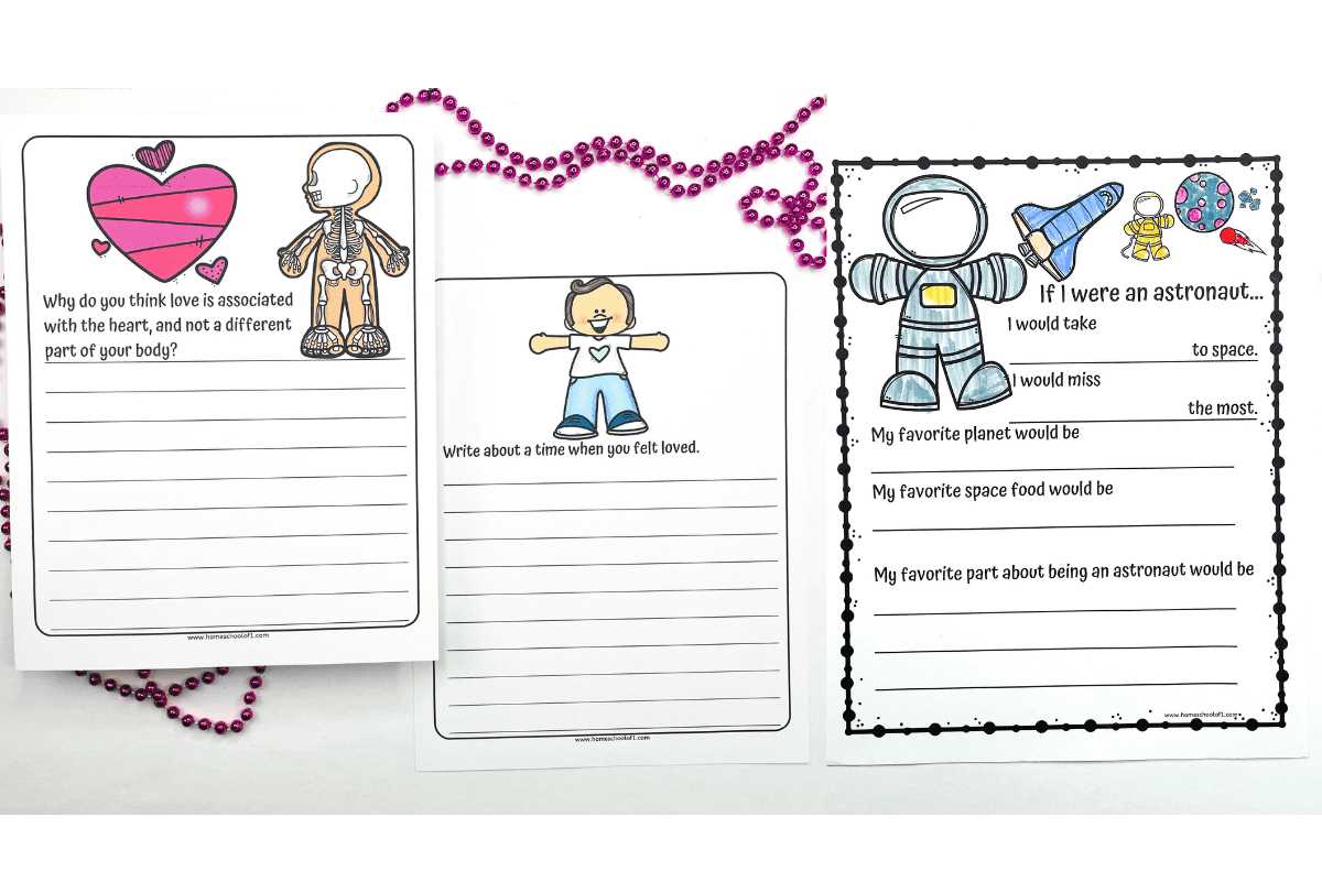 free printable writing prompts