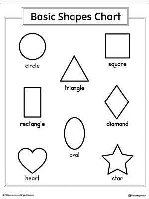 free printables shapes