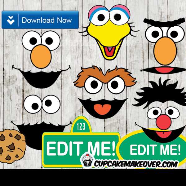 free sesame street printables