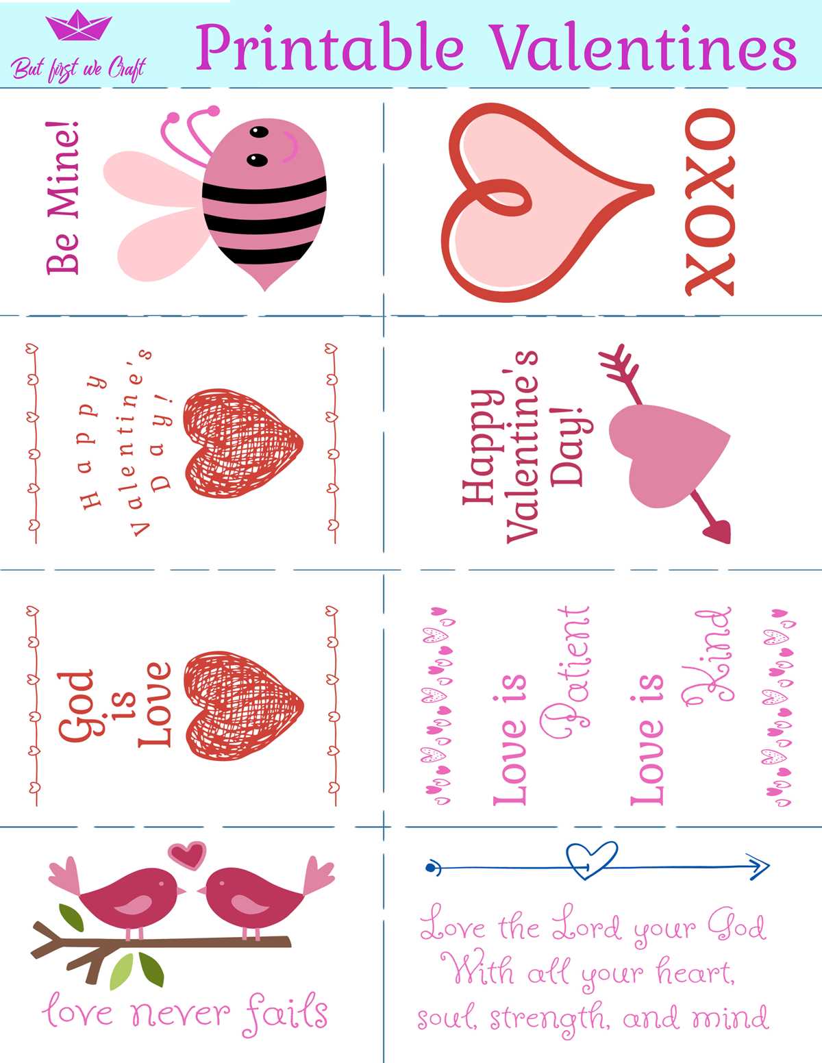 free valentines printables for kids free valentines printables for kids