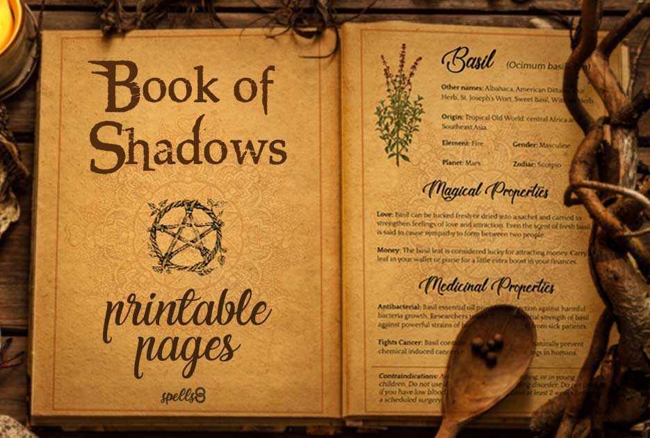 free witchcraft printables free witchcraft printables