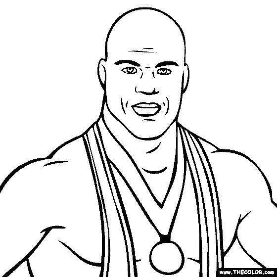 free wwe coloring pages printable