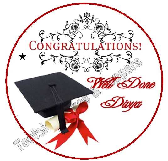 graduation cake toppers printable