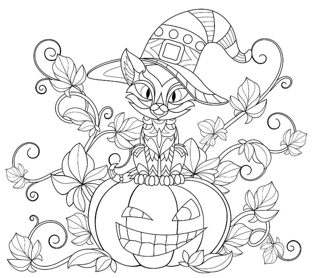halloween cat printable halloween cat printable