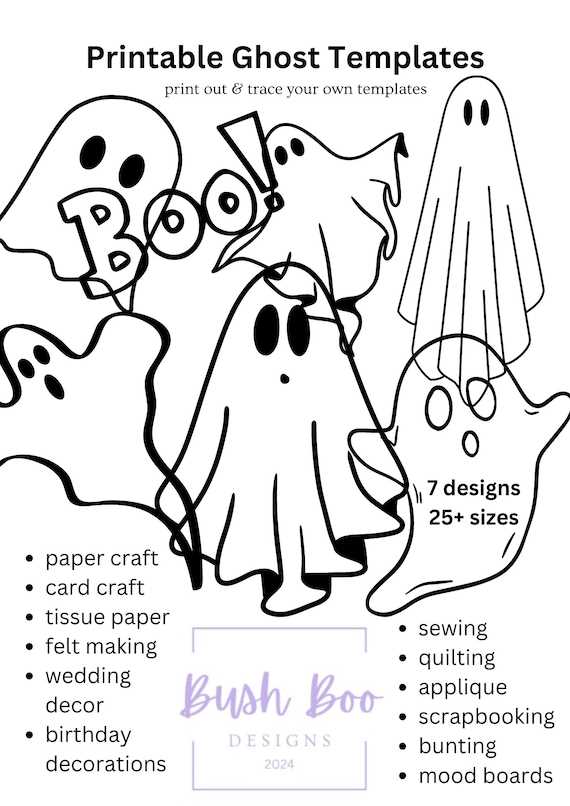 halloween ghost printable