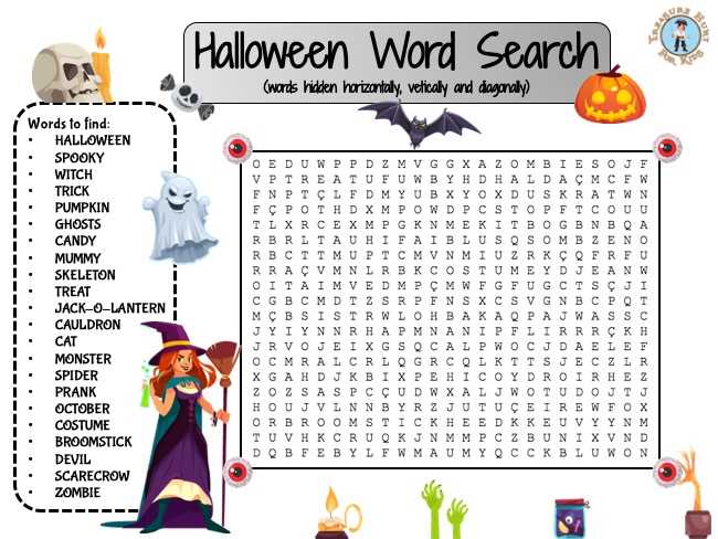 halloween word search printable free halloween word search printable free