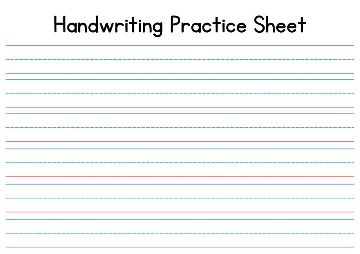 handwriting practice sheets free printable handwriting practice sheets free printable