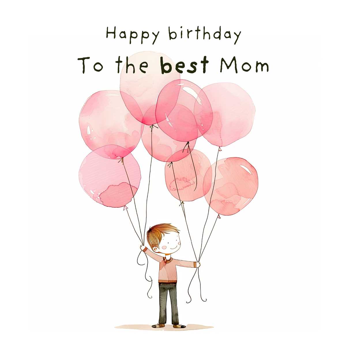 happy birthday mother cards printable