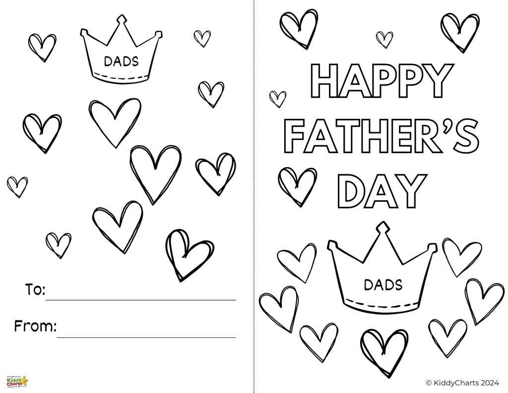 happy fathers day printable coloring pages