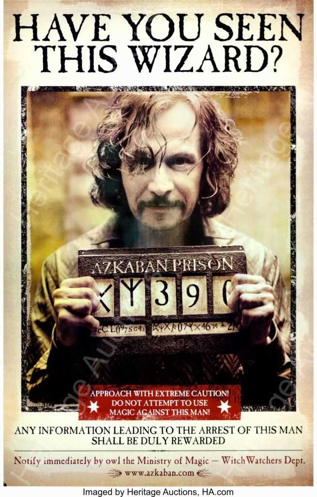harry potter wanted posters printable free
