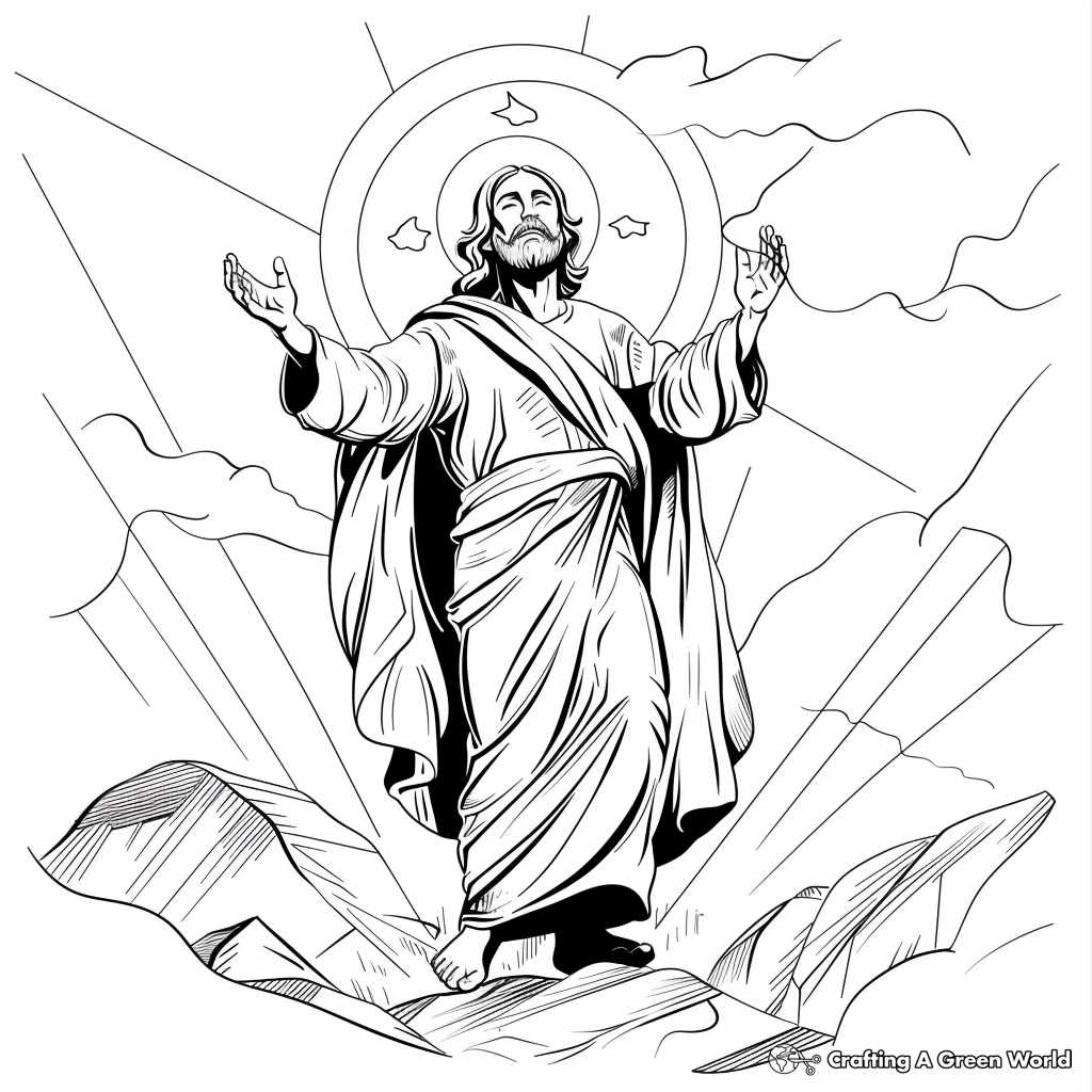 he is risen craft printable he is risen craft printable