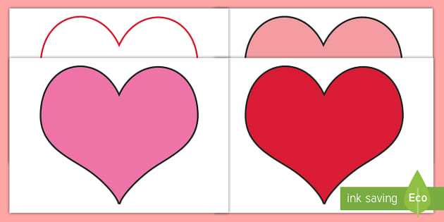 heart stencils free printable heart stencils free printable