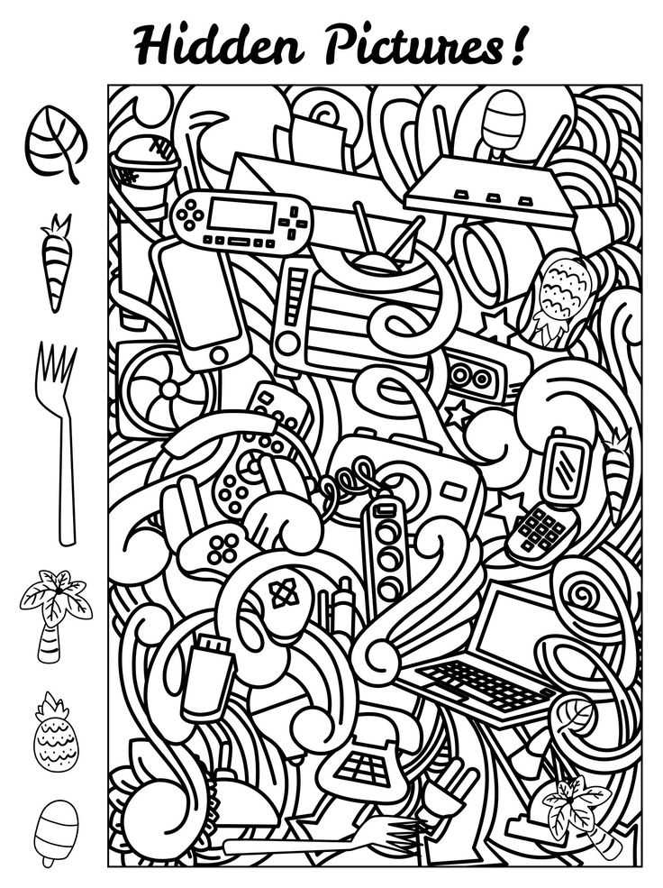 hidden object i spy printables for adults