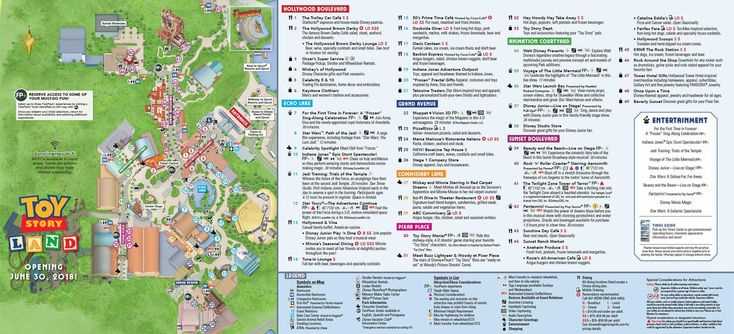 hollywood studios printable map hollywood studios printable map