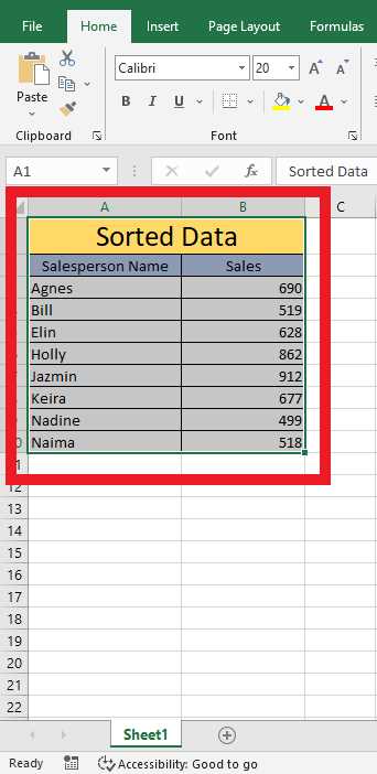 how to select printable area in excel