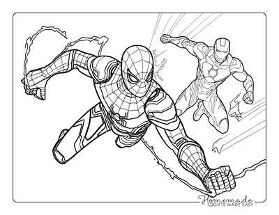 ironman printable coloring pages
