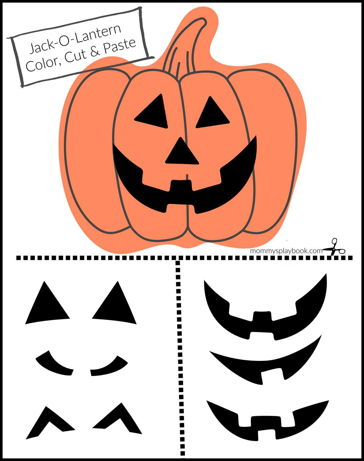 jack o lanterns printable jack o lanterns printable