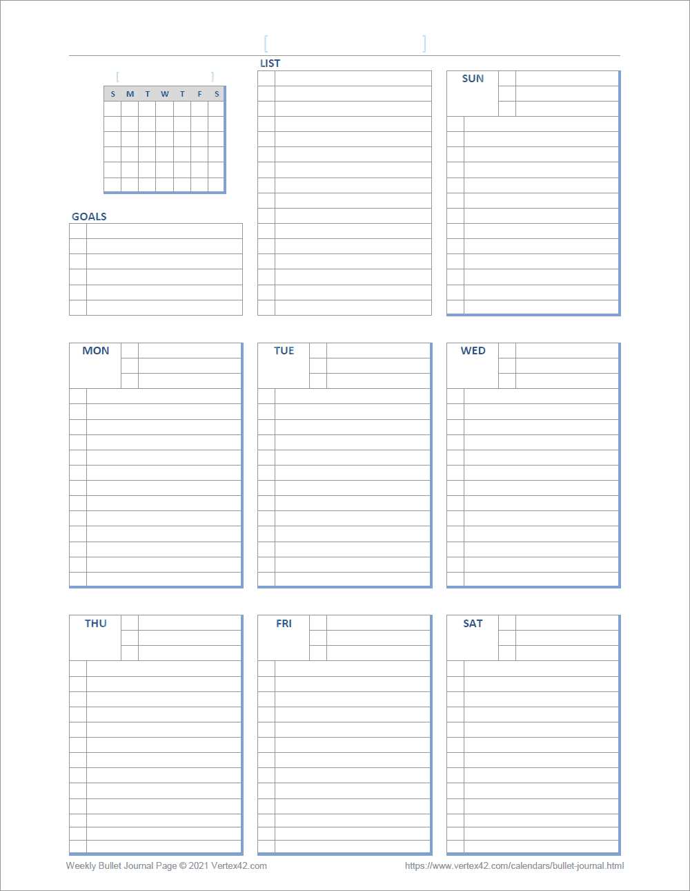 journal printable pages