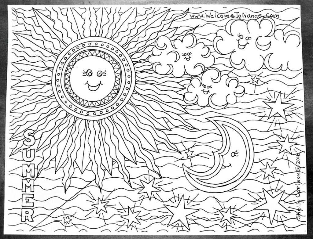 july coloring pages printable