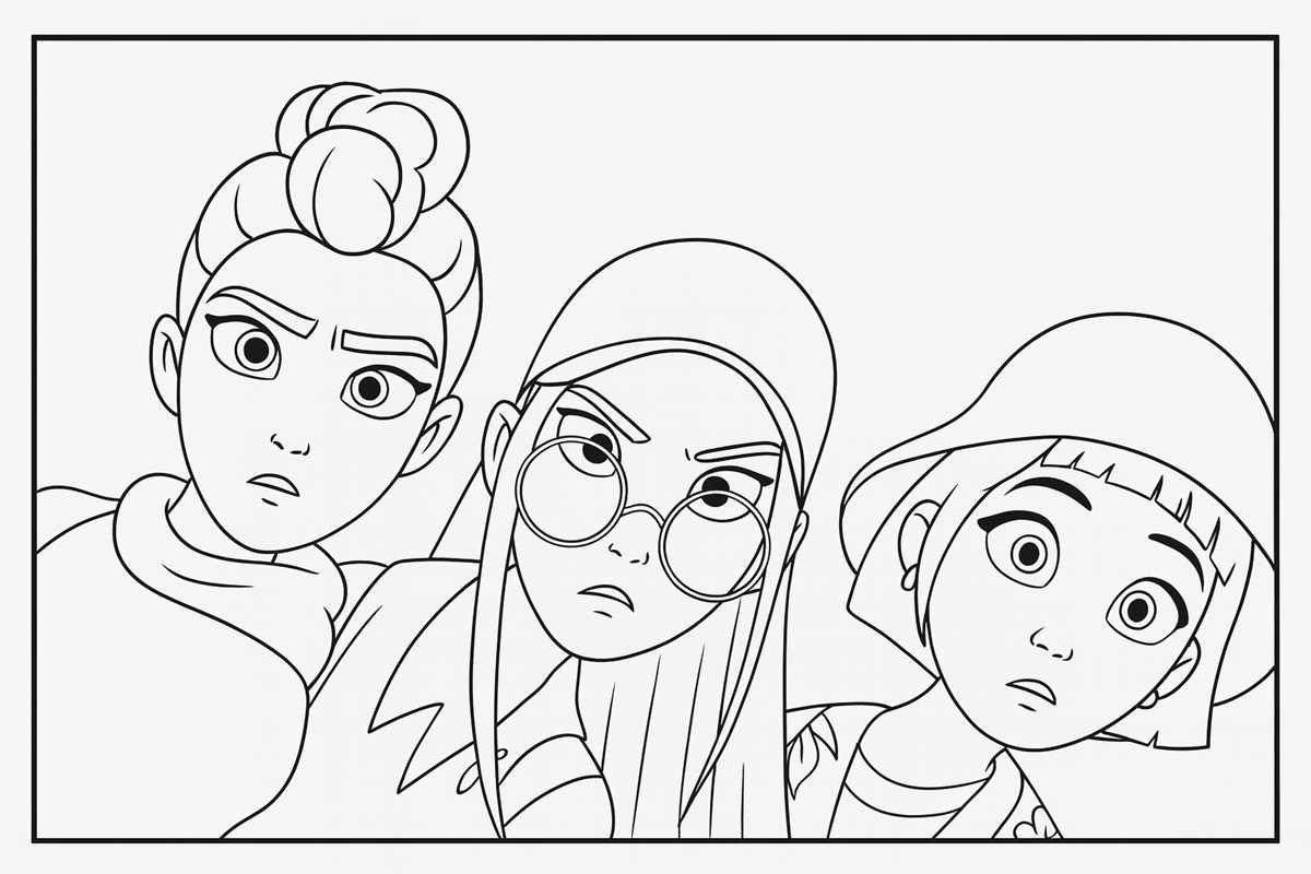 k pop demon hunters free printable coloring pages k pop demon hunters free printable coloring pages