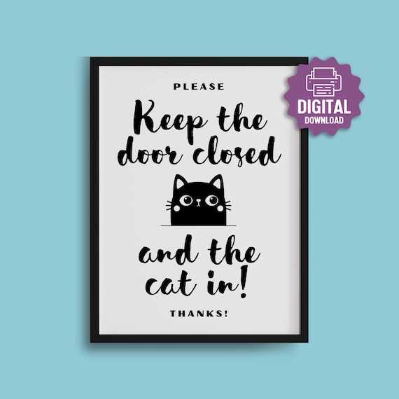 keep door closed sign printable keep door closed sign printable