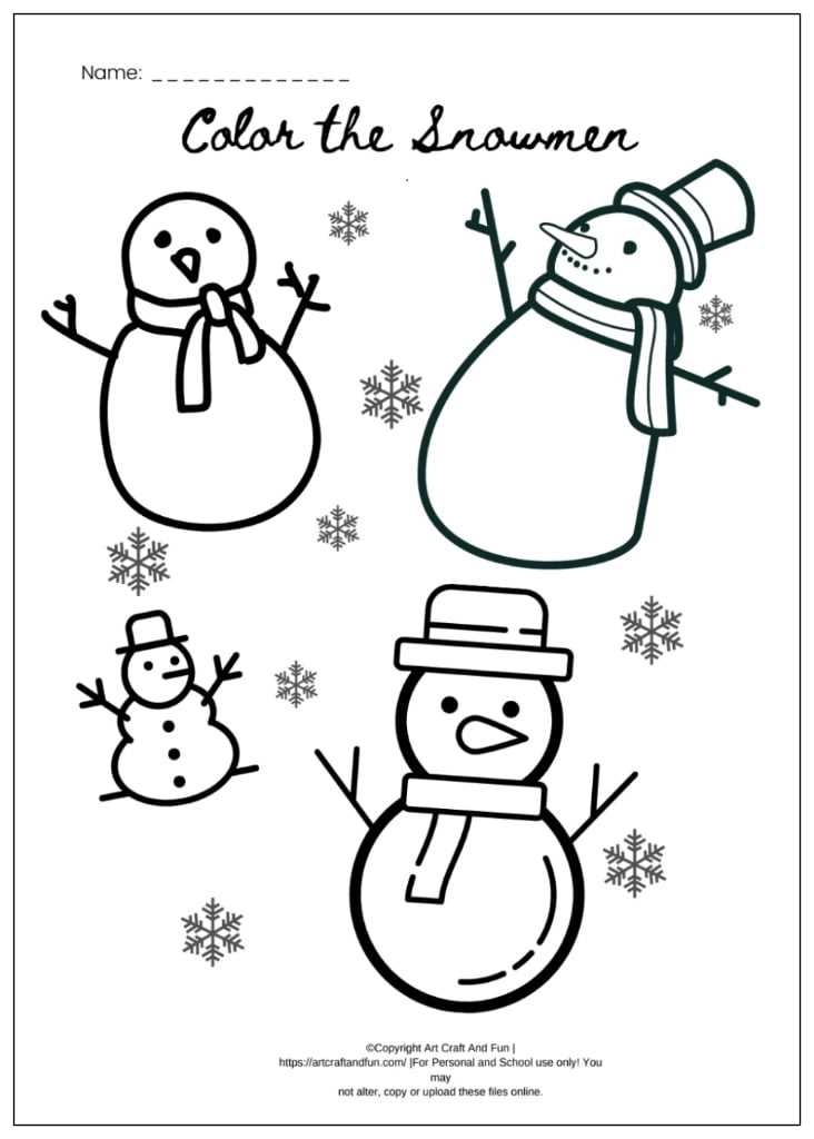 kindergarten winter worksheets printable