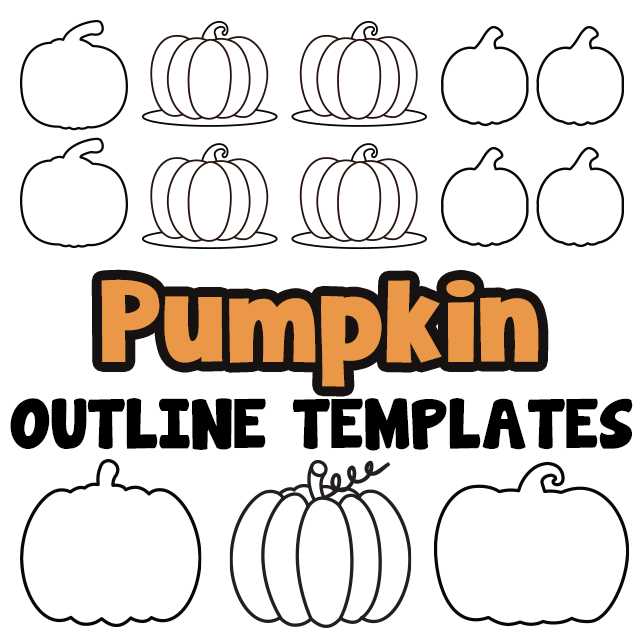 large pumpkin template free printable