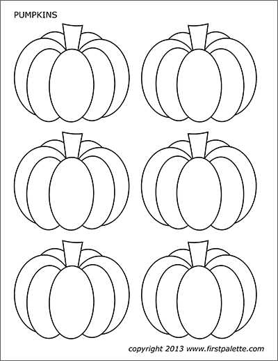 large pumpkin template free printable