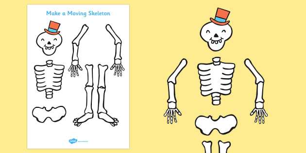 large skeleton cut out printable large skeleton cut out printable
