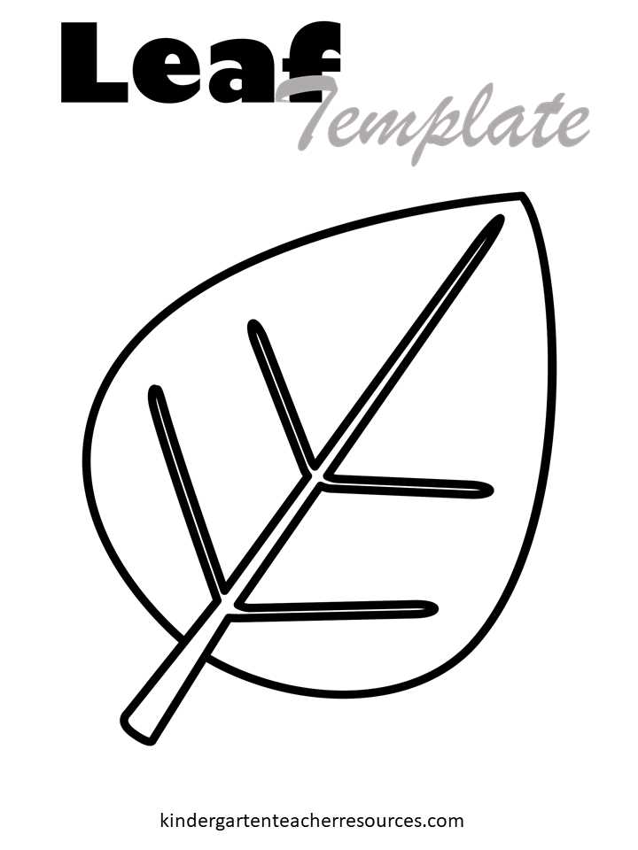 leaf picture printable leaf picture printable