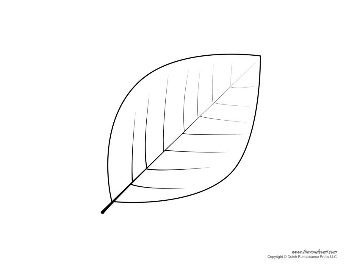 leaves free printable