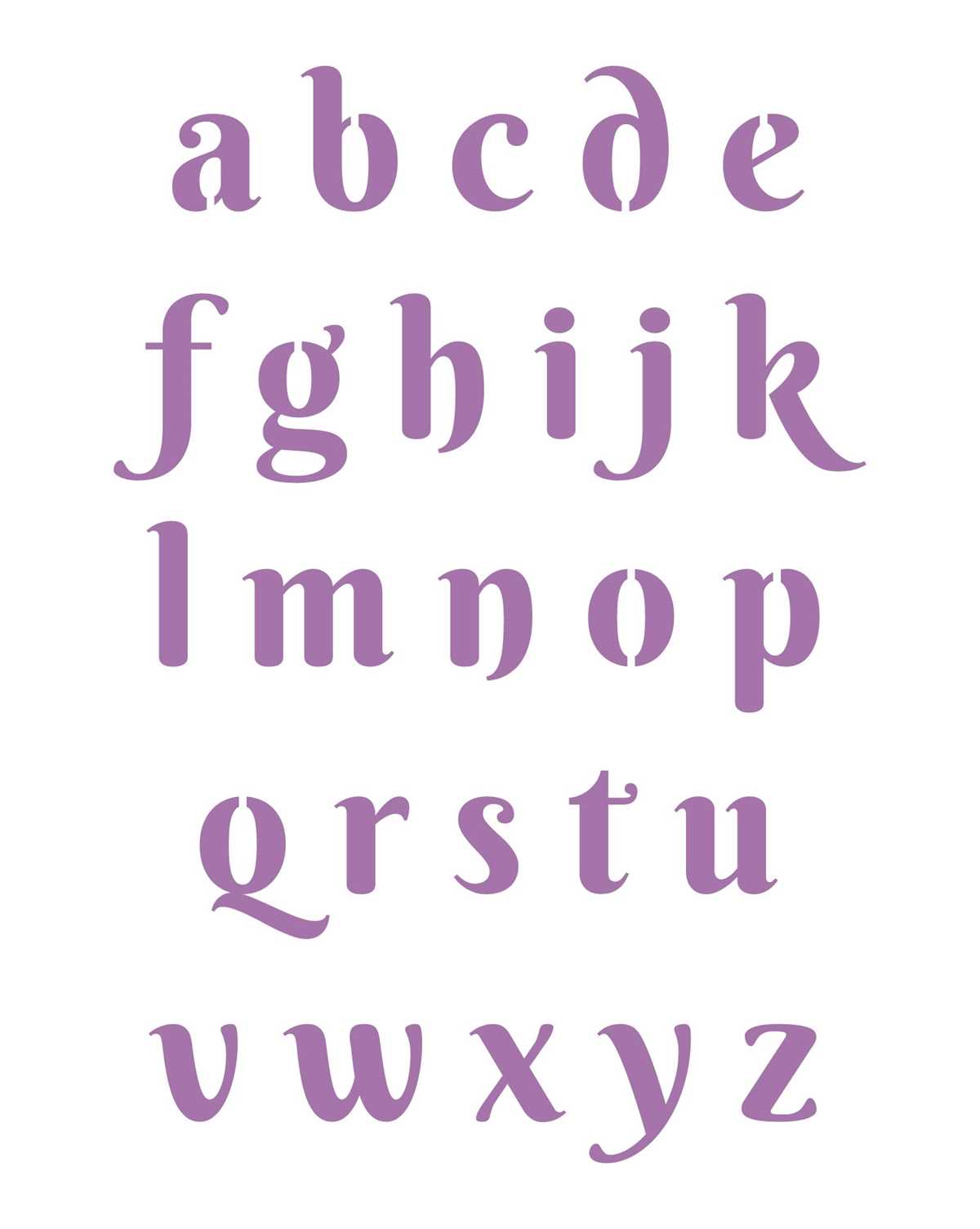 letter fonts printable letter fonts printable