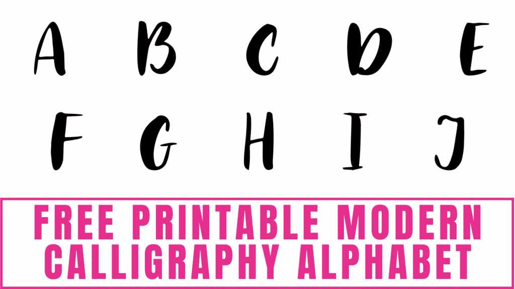 letter fonts printable letter fonts printable