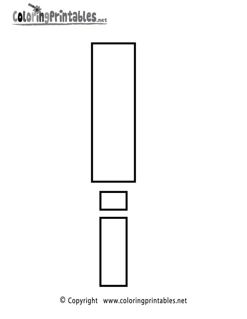 letter i coloring pages printable