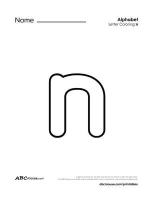 letter n free printable worksheets letter n free printable worksheets