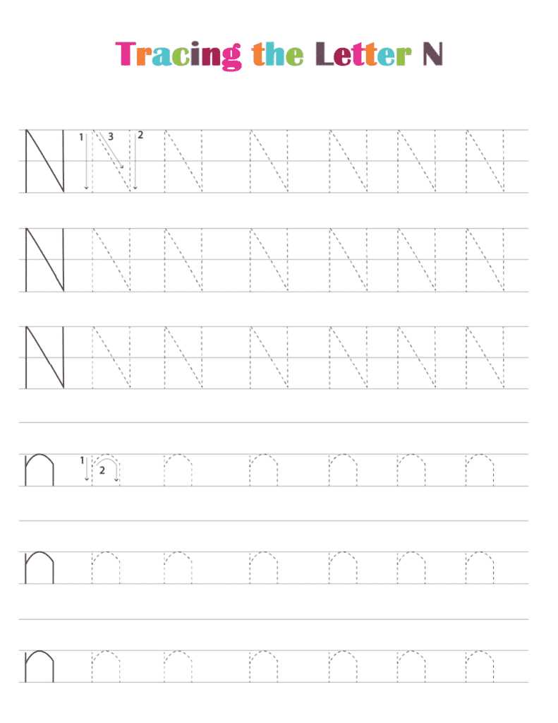 letter n free printable worksheets letter n free printable worksheets