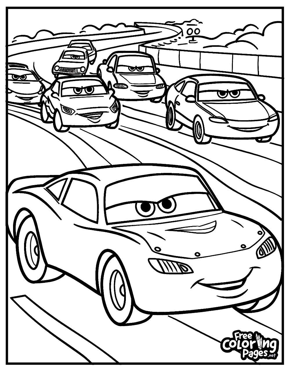 lightning mcqueen coloring pages free printables lightning mcqueen coloring pages free printables