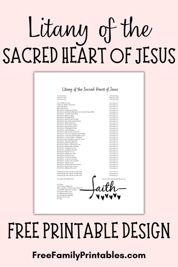 litany of trust printable litany of trust printable