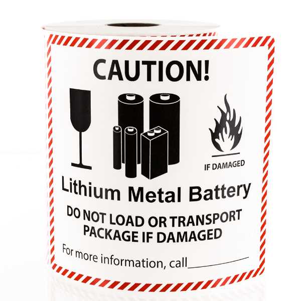 lithium battery label printable lithium battery label printable