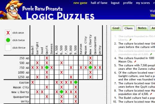 logic printable puzzles
