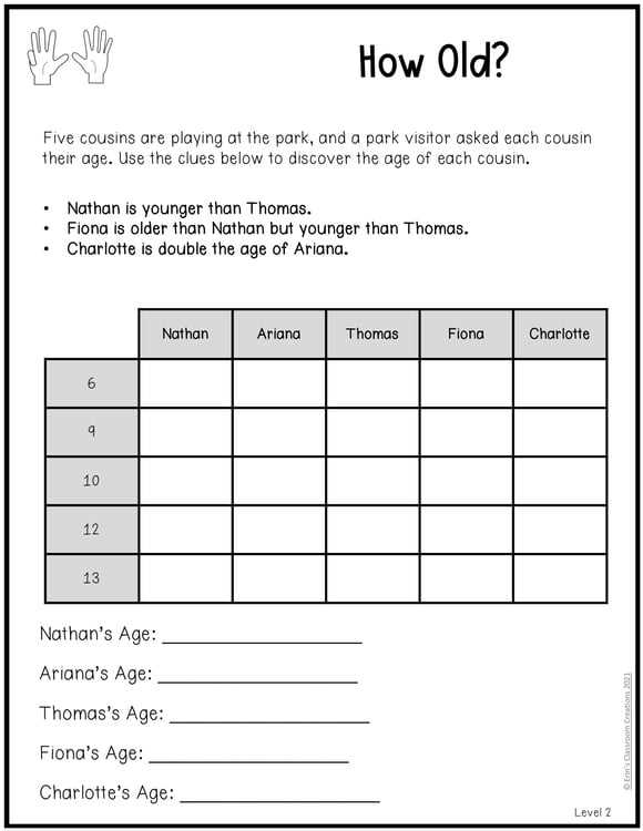 logic puzzles printable logic puzzles printable
