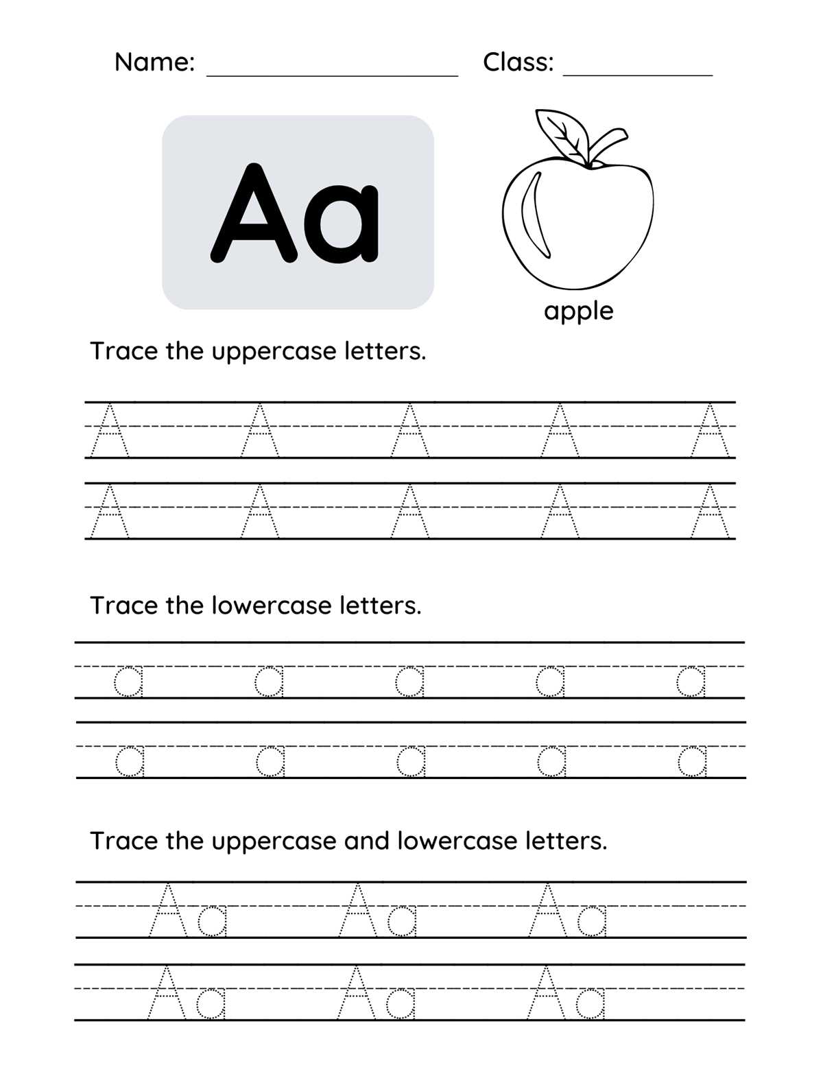 lowercase letter a printable lowercase letter a printable