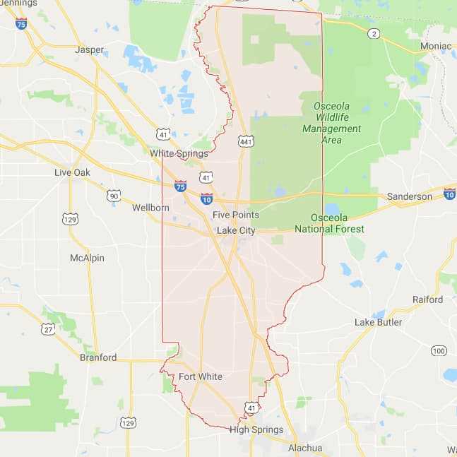 map of florida by county printable