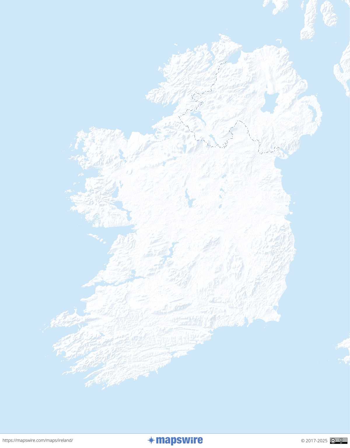 map of ireland printable map of ireland printable