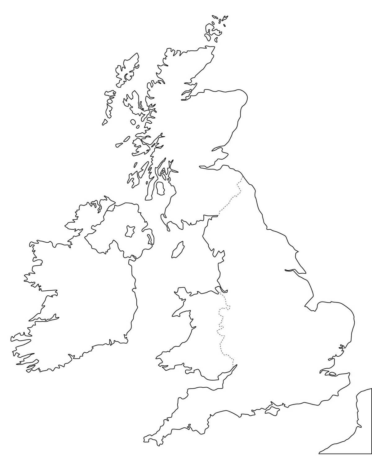 map of the uk printable map of the uk printable