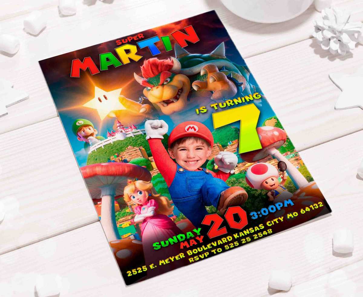 mario birthday invitations printable mario birthday invitations printable
